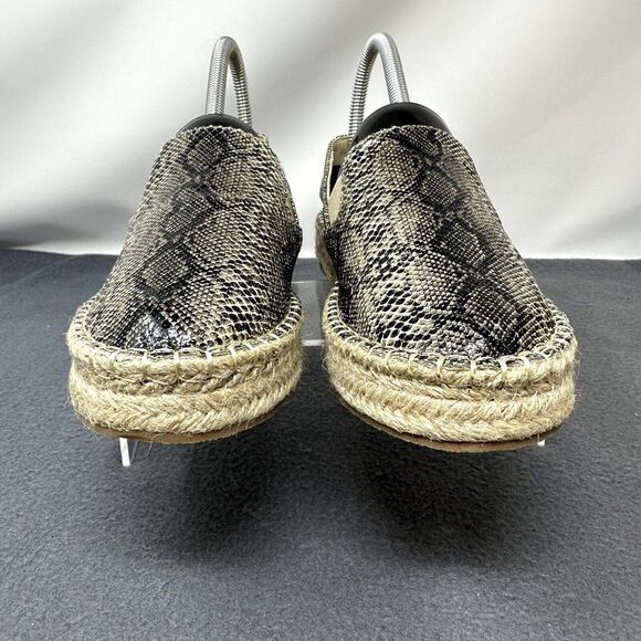 Coconuts by Matisse Faux Snakeskin Espadrille Peaches Loafers Women's Size 7 M - Picture 4 of 9
